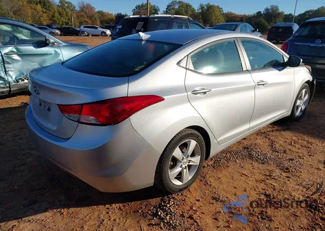 2013 Hyundai Elantra Gls from USA, damaged, VIN 5NPDH4AEXDH240533